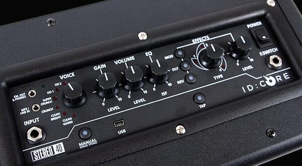 Blackstar ID Core Digital Guitar Amplifier Head (40 Watts), Closeup