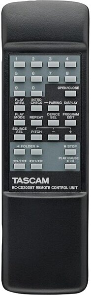 TASCAM CD-200BT Professional CD Player with Bluetooth, New, Remote
