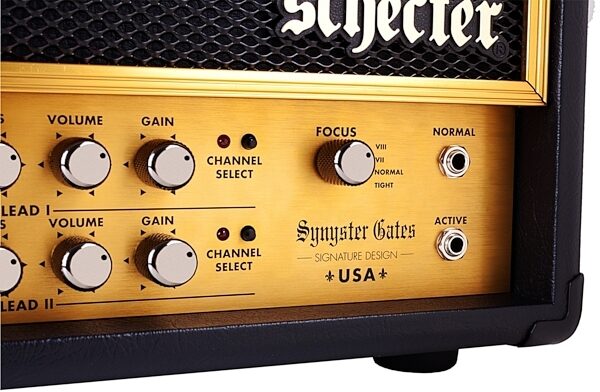 Schecter SYN100 Hellwin USA 100 Guitar Amplifier Head (100 Watts), Right