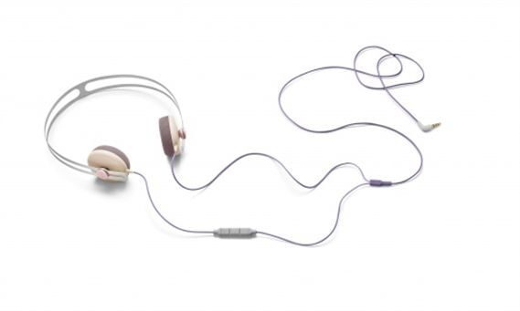 AIAIAI Tracks Headphones with Microphone, Blush
