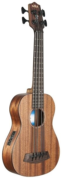 Kala SMHGFL U-BASS Solid Mahogany Fretless Electric Bass, Main