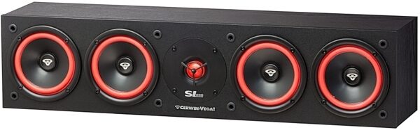 Cerwin-Vega SL-45C Quad 2-Way Center Field Home Audio Speaker (Passive, Unpowered), Right