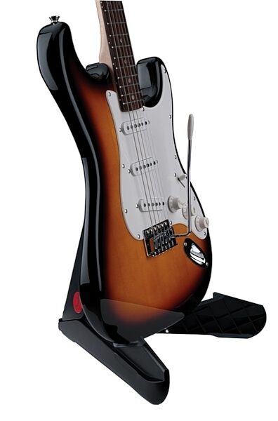 Fender Gig Stand Folding Electric Guitar Stand, Angle In Use