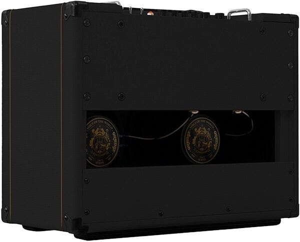 Orange Rocker 32 Guitar Combo Amplifier (30 Watts, 2x10"), Black, Black View 2