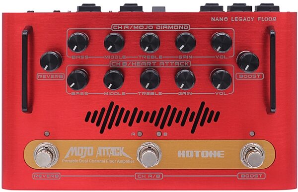 Hotone Mojo Attack Portable Guitar Amplifier Head (75 Watts), Main