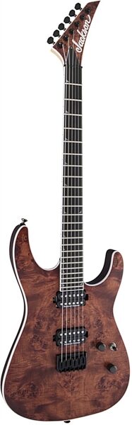 Jackson Pro Series Soloist SL2P HT MAH, Mahogany Body with Poplar Burl Top Electric Guitar, Ebony Fingerboard, ve