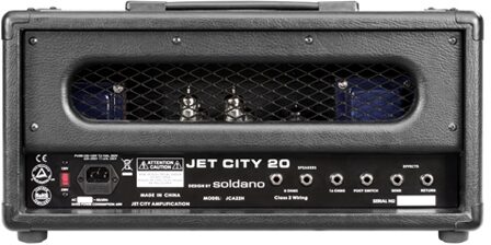 Jet City JCA22H Guitar Amplifier Head Design by Soldano (20 Watts), Back