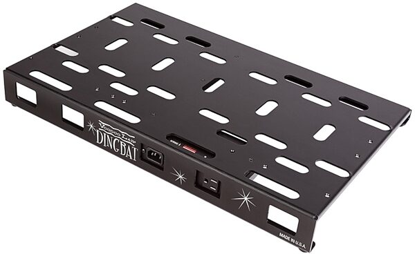 Voodoo Lab Dingbat Medium Pedalboard with Bag, With Pedal Power Plus 2 Power Supply, View 1
