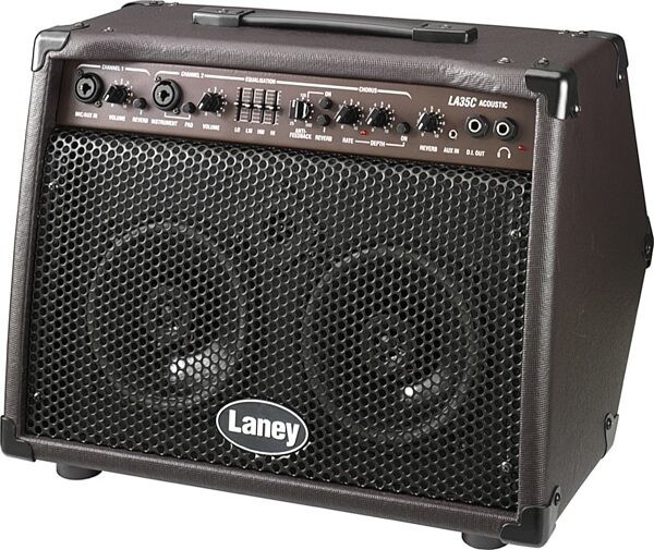 Laney LA35C Acoustic Guitar Amplifier (35 Watts, 2x6.5"), Left