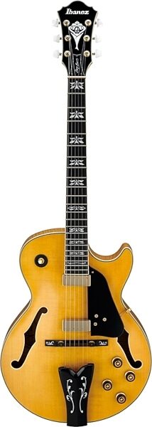 Ibanez GB40THII George Benson Hollowbody Electric Guitar (with Case), Antique Amber