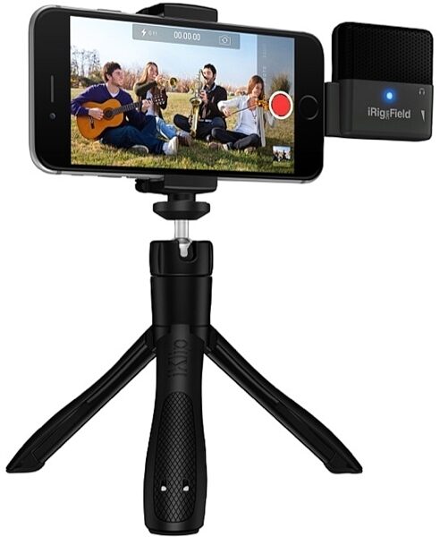 IK Multimedia iKlip Grip Smartphone Video Stand with Bluetooth Shutter, New, View 3
