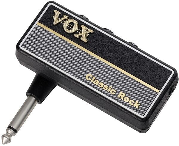 Vox amPlug Classic Rock G2 Headphone Amplifier, Classic Rock, Angle