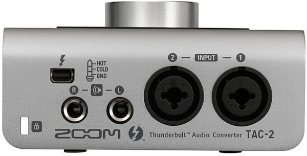 Zoom TAC-2 Thunderbolt Audio Interface, Rear