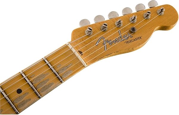 Fender Custom Shop Limited Edition '50s Telecaster Thinline Relic Electric Guitar (with Case), ve