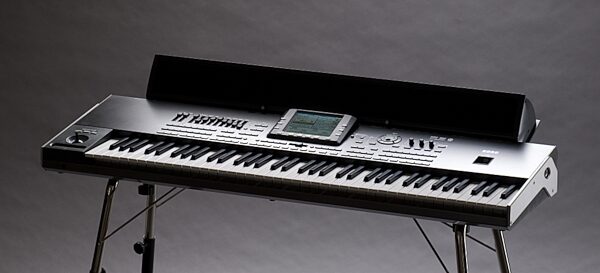 Korg PaAS Amplifier and Speaker System, In Use with Optional Keyboard