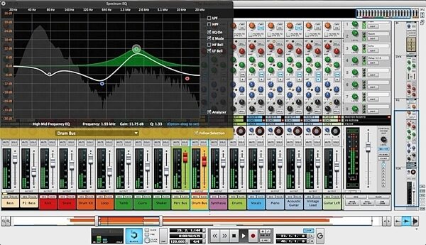 Propellerhead Reason 7 Music Production Software, Screenshot - Mixing