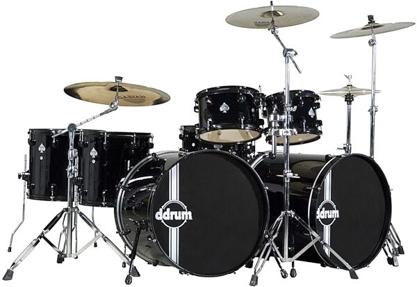 DDrum Diablo Death Punx 7-Piece Double Bass Drum Kit, Main