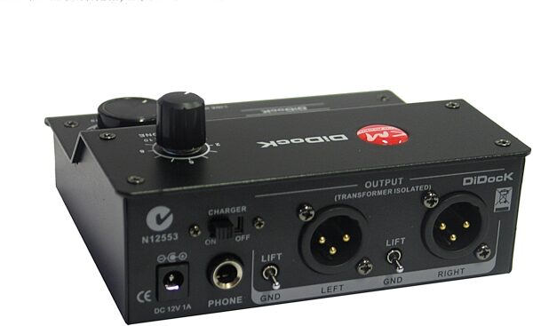 SM Pro Audio DIDock Portable Music Player Docking Station, Back