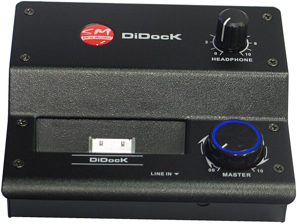 SM Pro Audio DIDock Portable Music Player Docking Station, Front