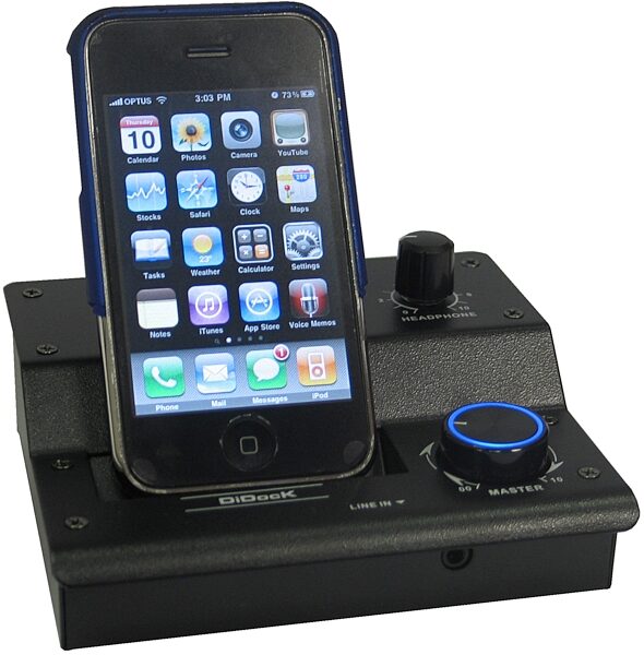 SM Pro Audio DIDock Portable Music Player Docking Station, Left