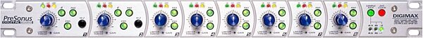 PreSonus DigiMAX 96k 8-Channel Microphone Preamp with Limiters, EQ, Digital Output, Main