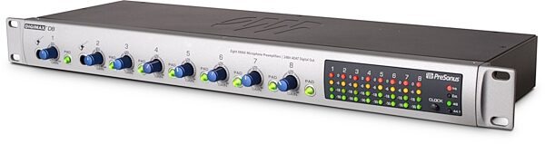 PreSonus DigiMax D8 8-Channel Microphone Preamp with Digital Output, Main