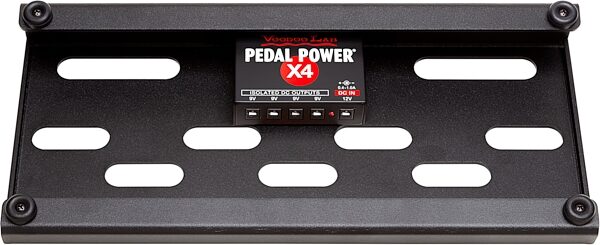 Voodoo Lab Dingbat Tiny Pedalboard (with Gig Bag), And X4 Power Supply, Detail Back