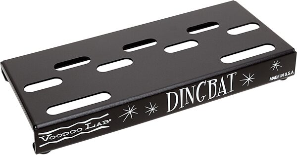 Voodoo Lab Dingbat Tiny Pedalboard (with Gig Bag), New, Angled Front