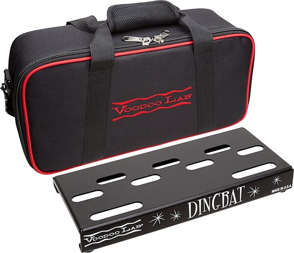 Voodoo Lab Dingbat Tiny Pedalboard (with Bag), New, Main
