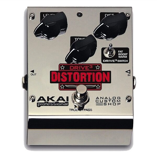Akai Drive3 Distortion Pedal, Main