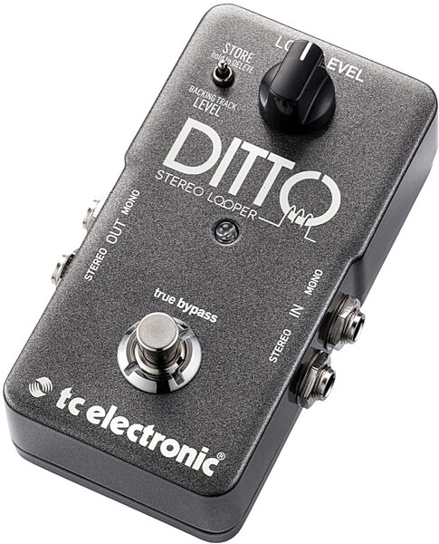TC Electronic Ditto Stereo Looper Pedal, Angle