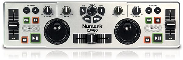 Numark DJ2GO Portable DJ Controller, Main