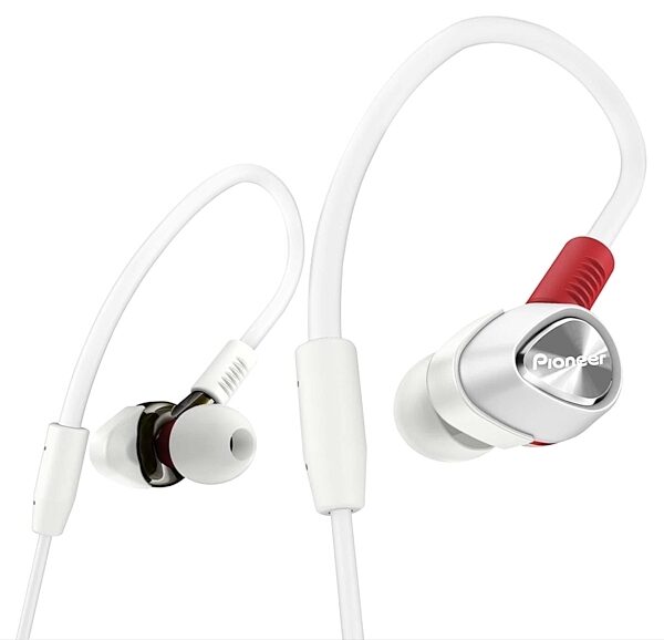 Pioneer DJE-2000 Professional In-Ear Headphones, White