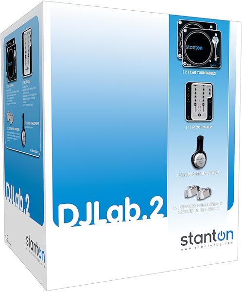 Stanton DJLab.2 Complete DJ Turntable Package, Main