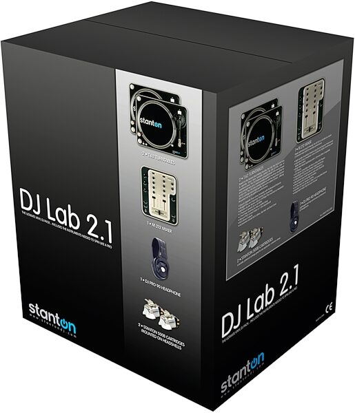 Stanton DJLab 2.1 Turntable DJ Package, Main