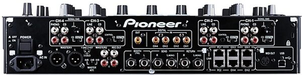 Pioneer DJM-2000 4-Channel DJ Mixer, Rear