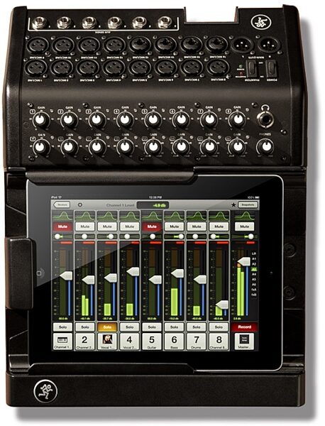 Mackie DL1608 Digital iPad Controlled Mixer (with 30-Pin Dock Connector), Main
