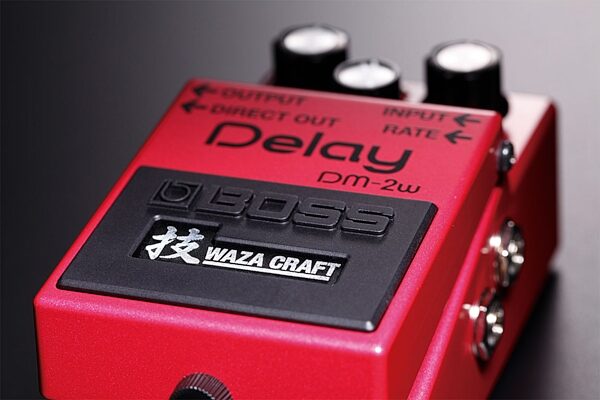 Boss DM-2w Waza Craft Special Edition Delay Pedal, New, Glamour View 2