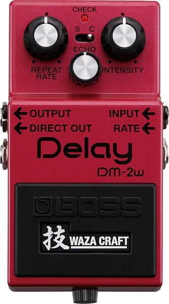Boss DM-2w Waza Craft Special Edition Delay Pedal, New, Main