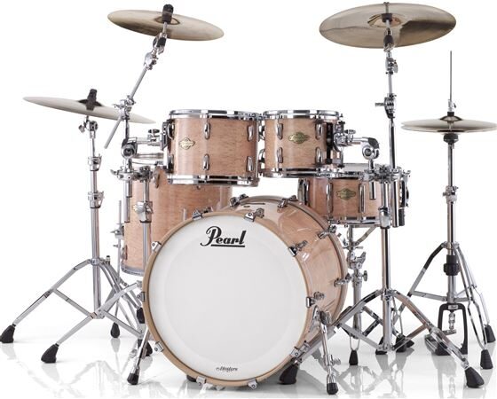 Pearl MCX924X Maple Drum Shell Kit, 4-Piece, Birdseye Maple
