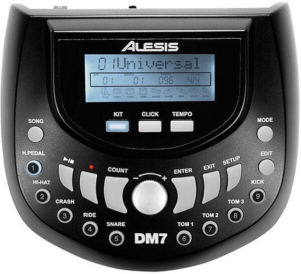 Alesis DM7 USB Kit Electronic Drum Set, Module