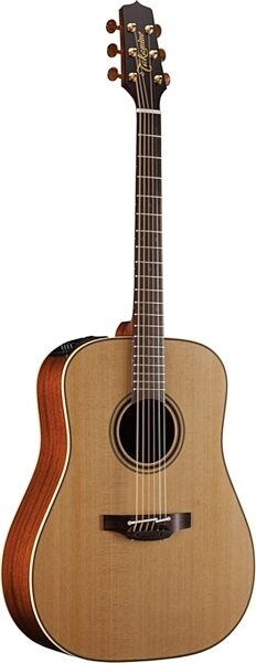 Takamine P3D Dreadnought Acoustic-Electric Guitar (with Case), Main