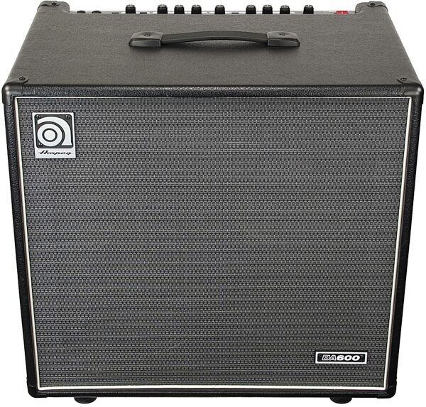 Ampeg BA600-210 Bass Combo Amplifier (600 Watts, 2x10 in.), Front Slant