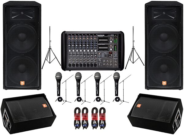 Mackie and JBL Full Gig PA Package, Main