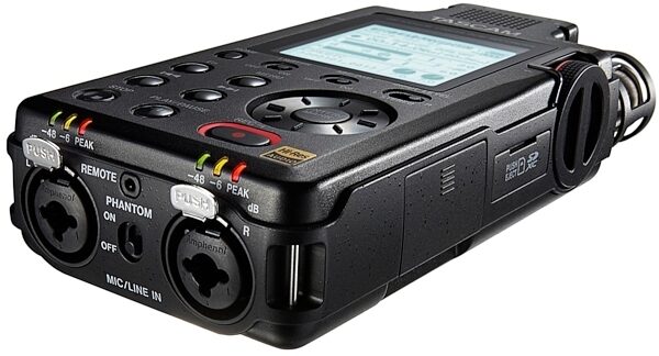 TASCAM DR-100mkIII Handheld Digital Stereo Recorder, View