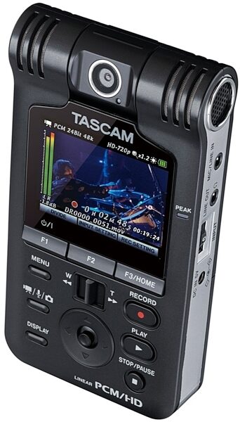 TASCAM DR-V1HD HD Video and Linear PCM Recorder, Main