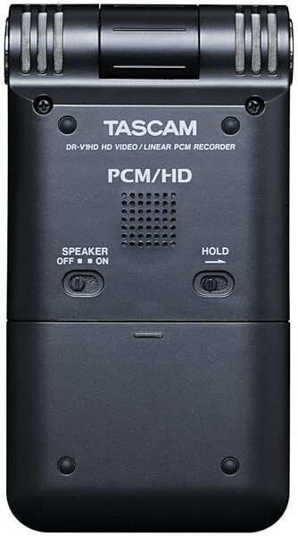 TASCAM DR-V1HD HD Video and Linear PCM Recorder, Rear