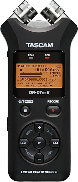 TASCAM DR-07mkII Portable Digital Recorder, Main
