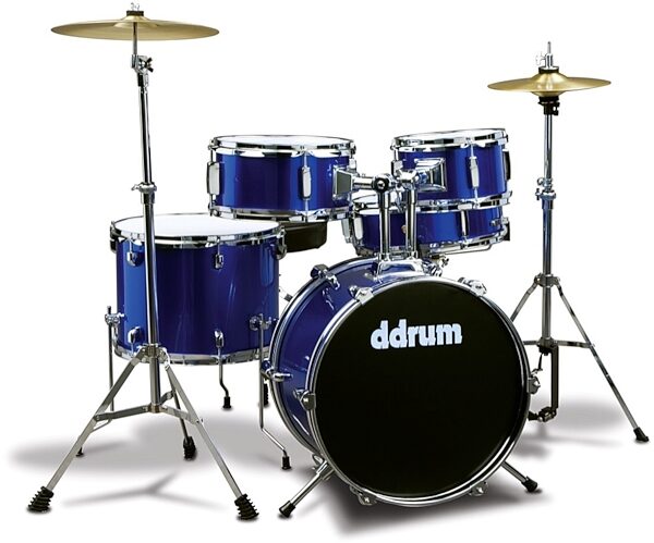 ddrum D1 Junior Drum Set with Cymbals, 5-Piece, Main
