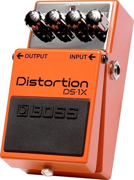 Boss DS-1X Distortion Pedal, New, Right